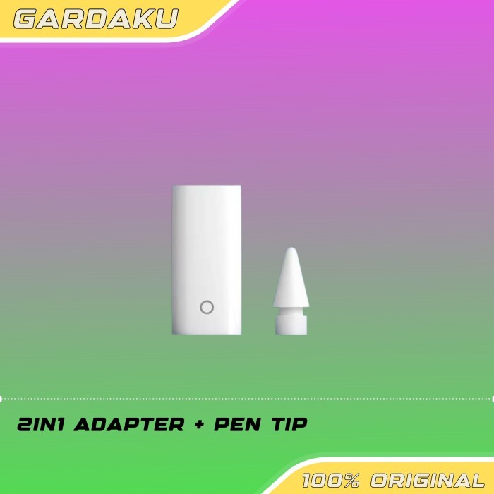 

TERLARIS! Apple Pencil Tip ORIGINAL Replacement for Apple Pencil 1 2 Pro Spare Nib include adaptor