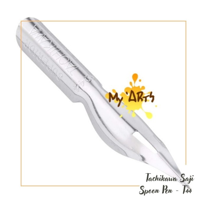 

Tachikawa Saji Spoon Pen Nib T-44 SATUAN Tacikawa Japanese Shape T44