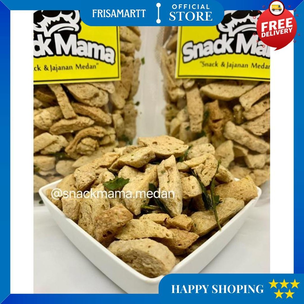 

[500Gr] Basreng Homemade Baso Goreng Pedas Daun Jeruk / Basreng Original Daun Jeruk D Terlaris