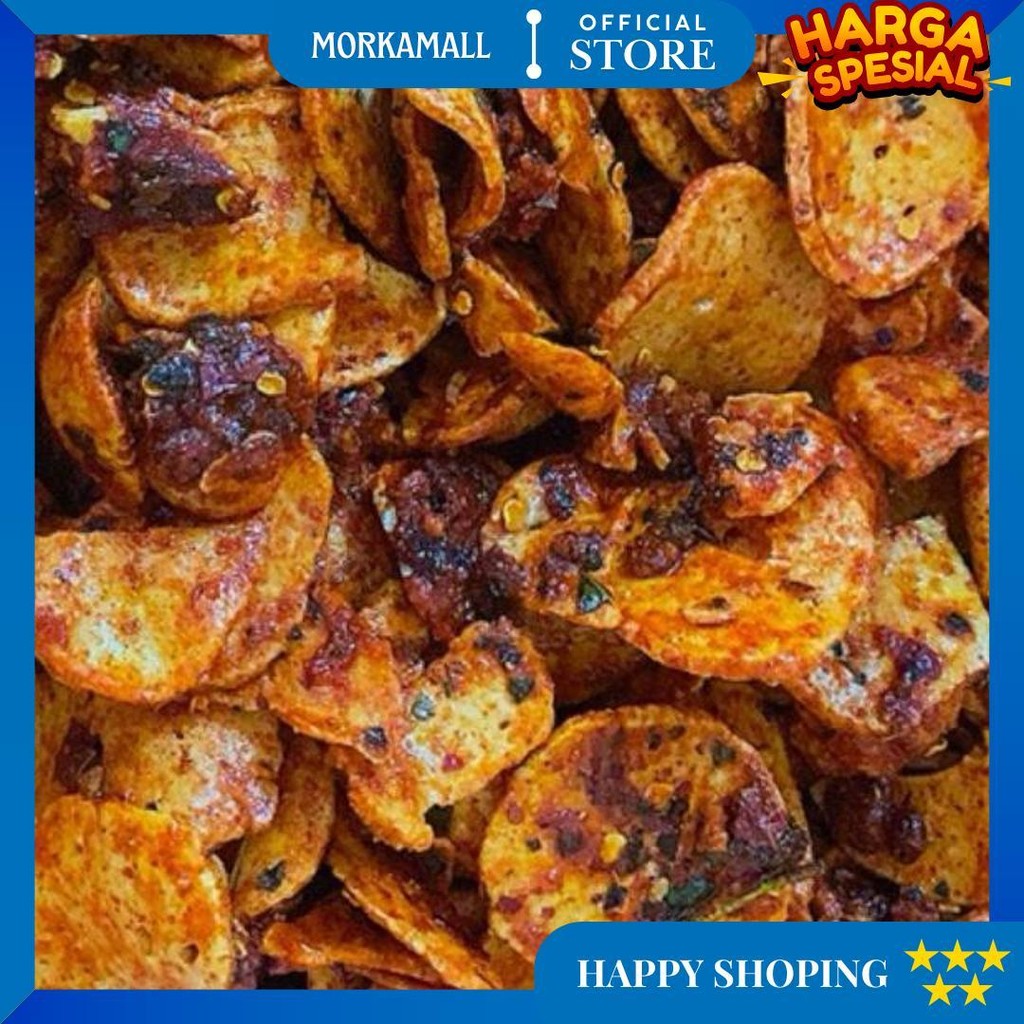 

Basreng Tipis | Pedas Daun Jeruk 500Gr D Cod
