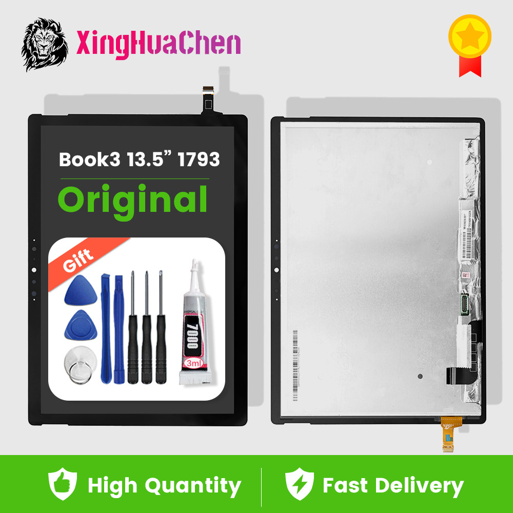 WEASH AAA+ Original For Microsoft Surface Book 3 1793 LCD Display Touch Screen Digitizer Assembly 13