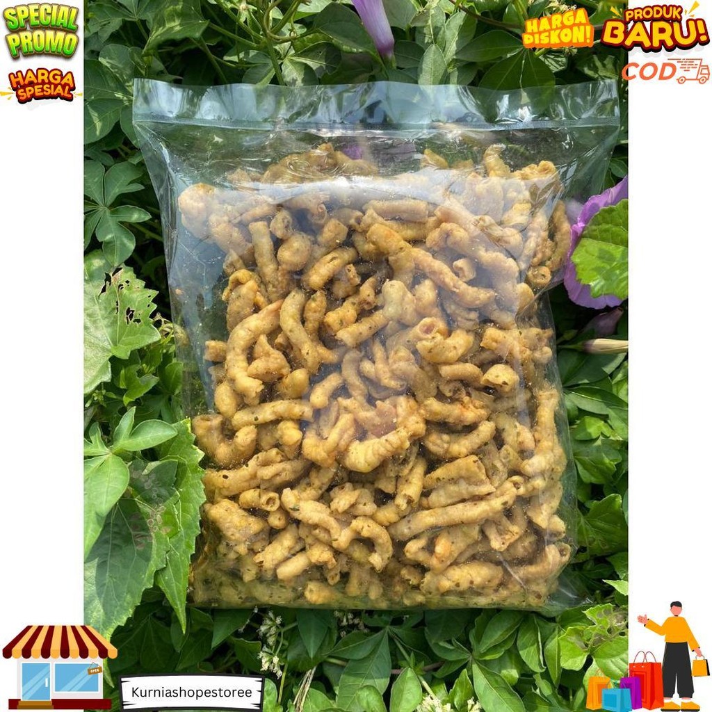 

Keripik Usus Ayam Original Jeruk 1Kg D Gratis Ongkir