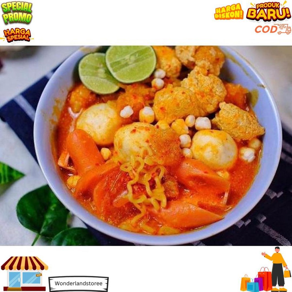 

Siomay Mini Kering Topping Baso Aci Dan Seblak 1Kg D Sale