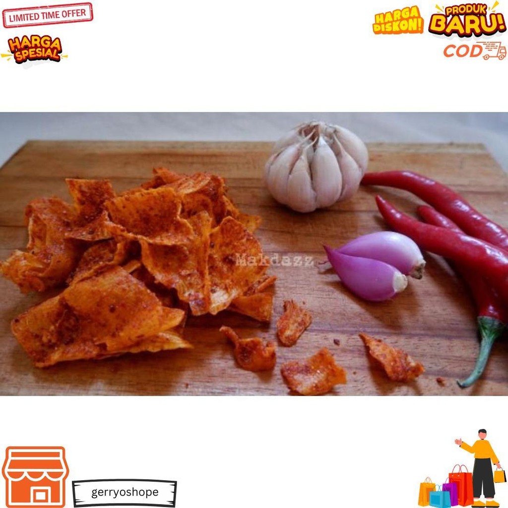 

Keripik Setan Kripset Keripik Singkong 500Gr D Sale