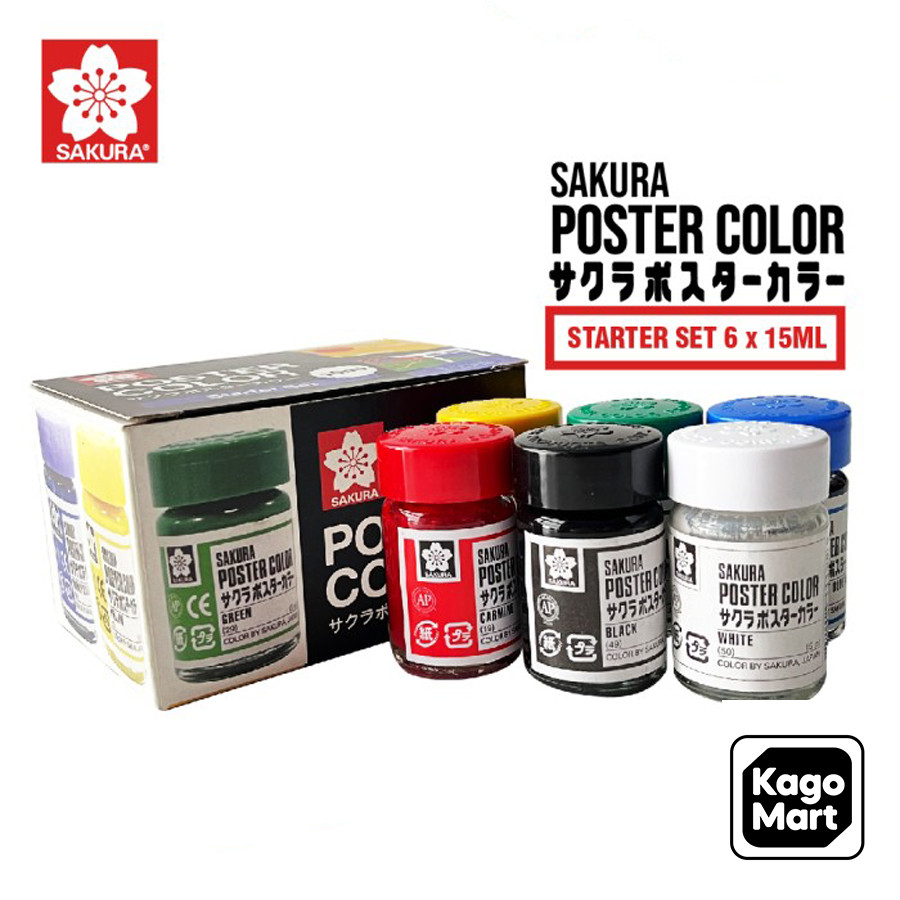 

Sakura Poster Color Paint Set Cat Poster