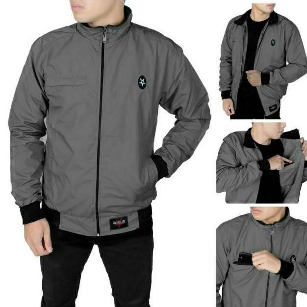 JD- JAKET PRIA CASUAL SIMPLE ORIGINAL REBEL ID / JAKET MOTOR PRIA / JAKET BOMBER / JAKET SGM