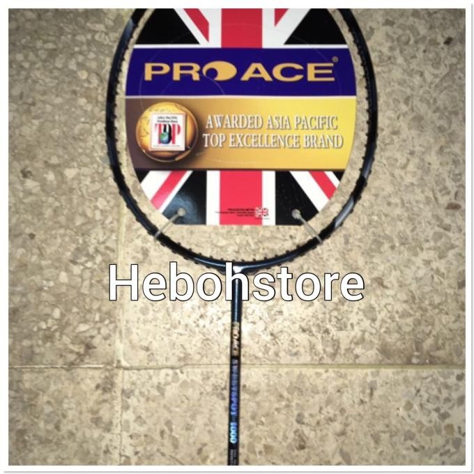 Raket badminton pro ace ss 1000 komplit original Terlaris