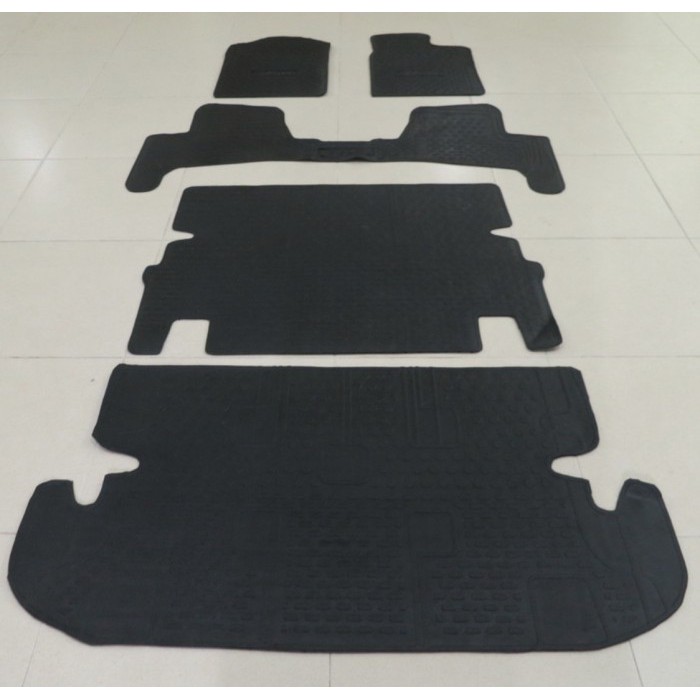Karpet Karet Toyota Avanza 2012-2015 Hitam Full Set