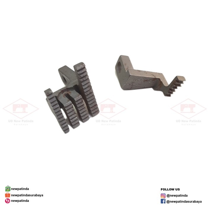 

*****] 257246-16F 257293-16F Feed Dog Mesin Overdeck Pegasus W664