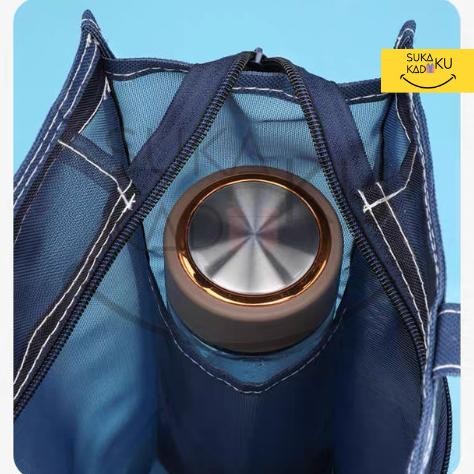 

PROMO / Document Bag Zipper Mesh Map Organizer Dokumen Berkas A4 Transparan Non COD