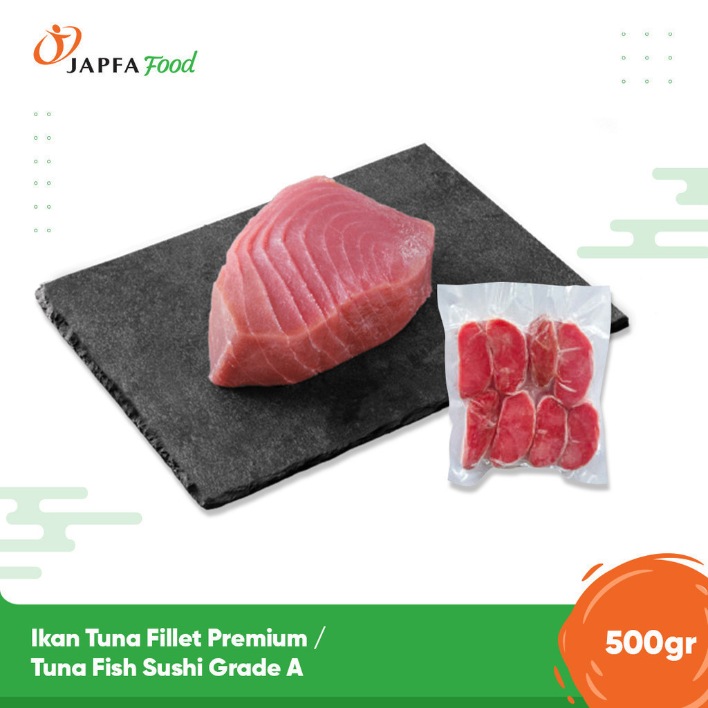 

Ikan Tuna Fillet Premium / Tuna Fish Sushi Grade A 500 gr