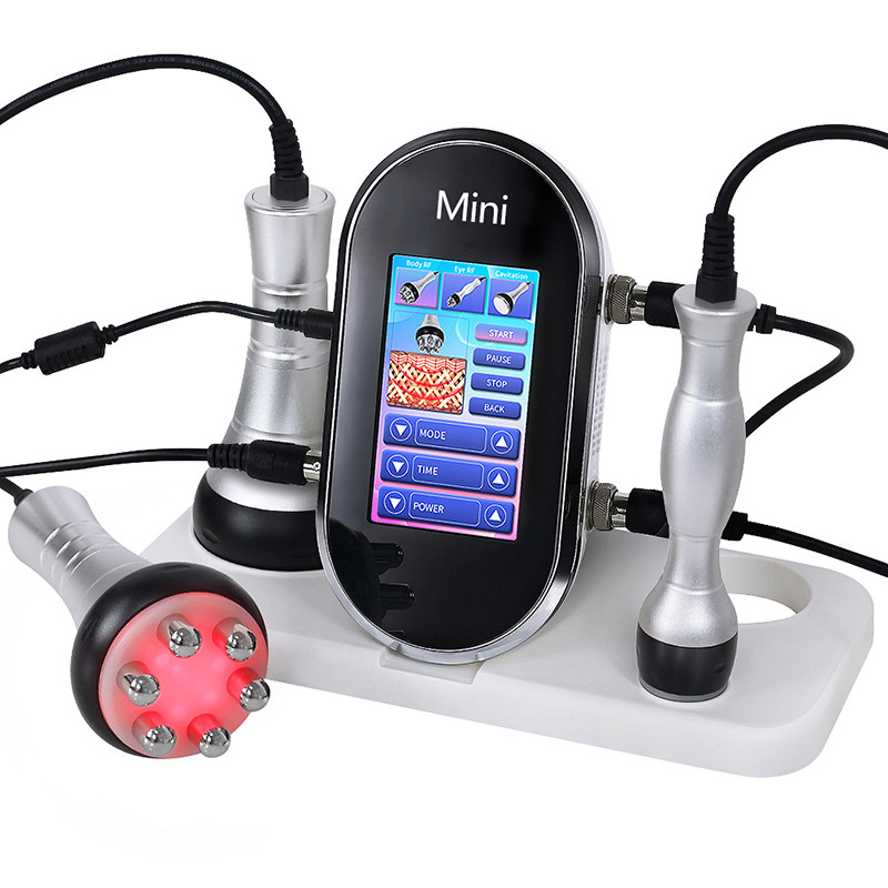 TOKOBATAKL 3 In 1 RF Cavitation Ultrasonic Body Molding Massage Equipment Skin Lifting Beauty Device