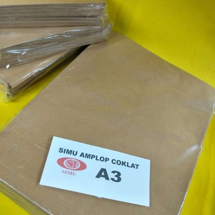

Amplop Coklat Size A3 Ready