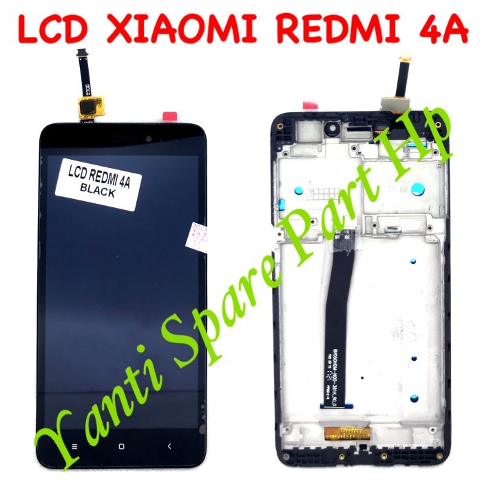 Lcd Touchscreen Xiaomi Redmi 4A Plus Frame Fullset Original New