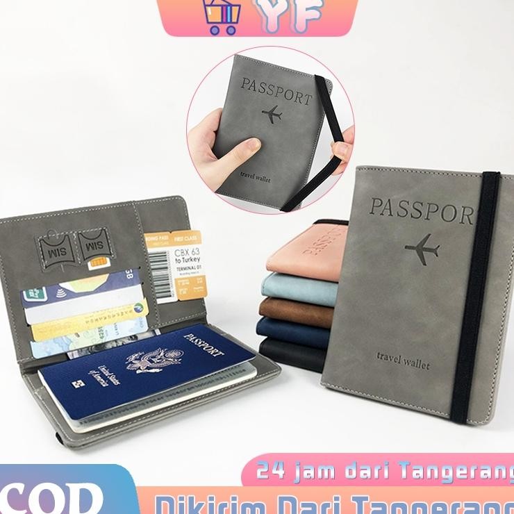 Dompet Doumen Papor Dompet Paport Ulit Paport Wallet
