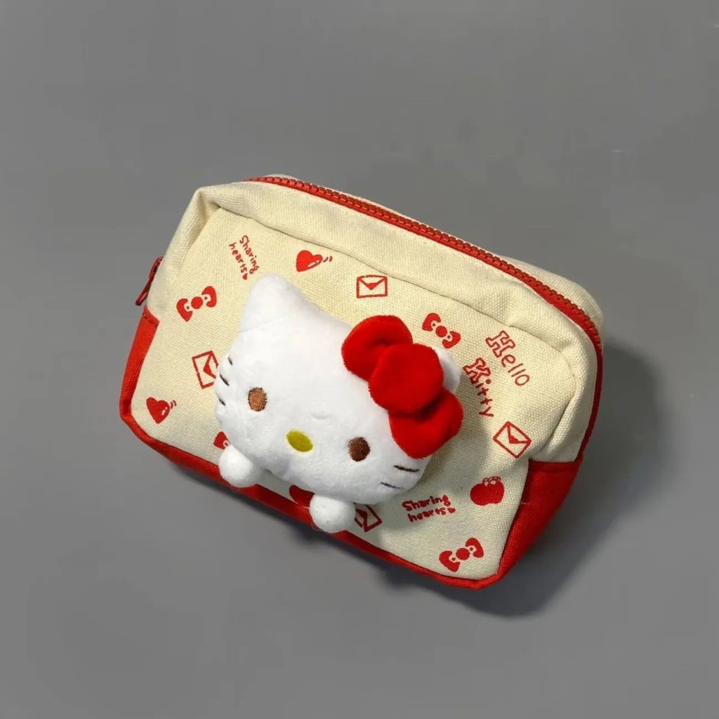 

Japanese Style Student Stationery Bag Large Capacity Stationery Box Small Storage Bag