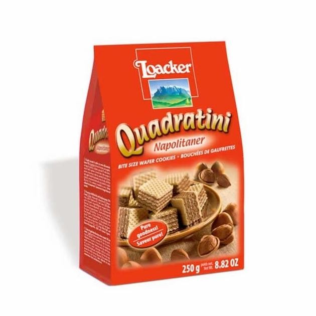 

Loacker Quadratini 250gr Napolitaner