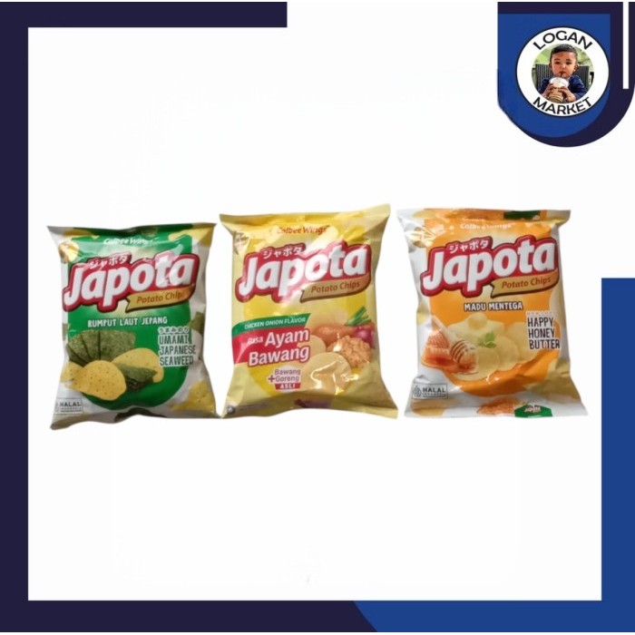 

PROMO Japota Potato Chips Keripik Kentang 68gr 68gram 68 gram