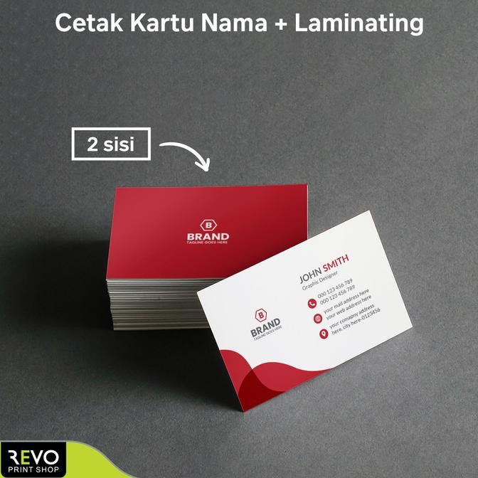 

PROMO / Kartu Nama + Laminating / Cetak Kartu Nama / Name Card Bussiness card Non COD