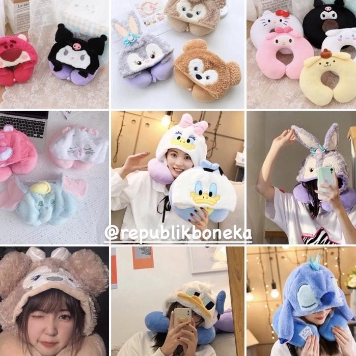 Bonea Bantal Leher Tum Tum Donald Du Dumbo Titch Melody Uro Loto Marie Cat Cinnamoroll Purin Melody 