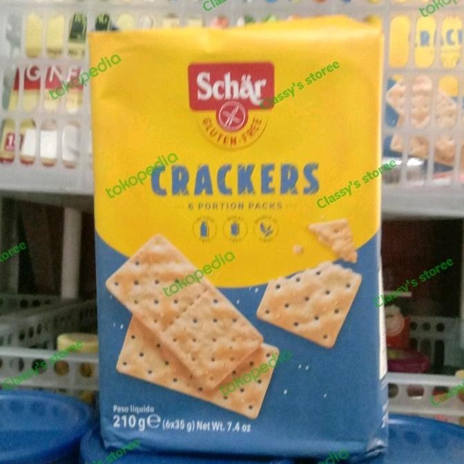 

schar cracker gluten free 210 gr/biskuit krekers