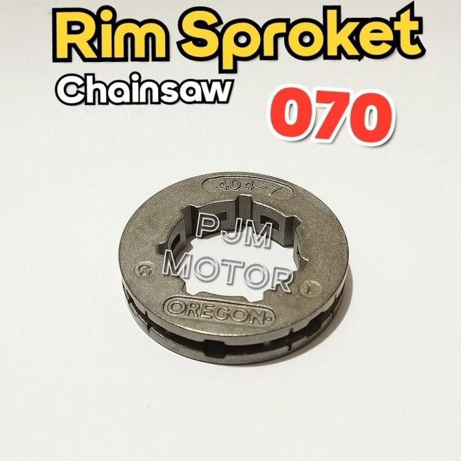 (:(:(:(] 070 RIM Sporket cincin sporket mesin chainsaw senso sinso besar OREGON