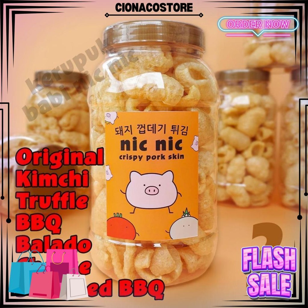 

Kerupuk Kulit Babi Nic Nic 2 Liter Snack Cemilan Rambak Krupuk Kerubi D Termurah