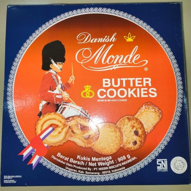 

MONDE DANISH BUTTER COOKIES 908GR ICA