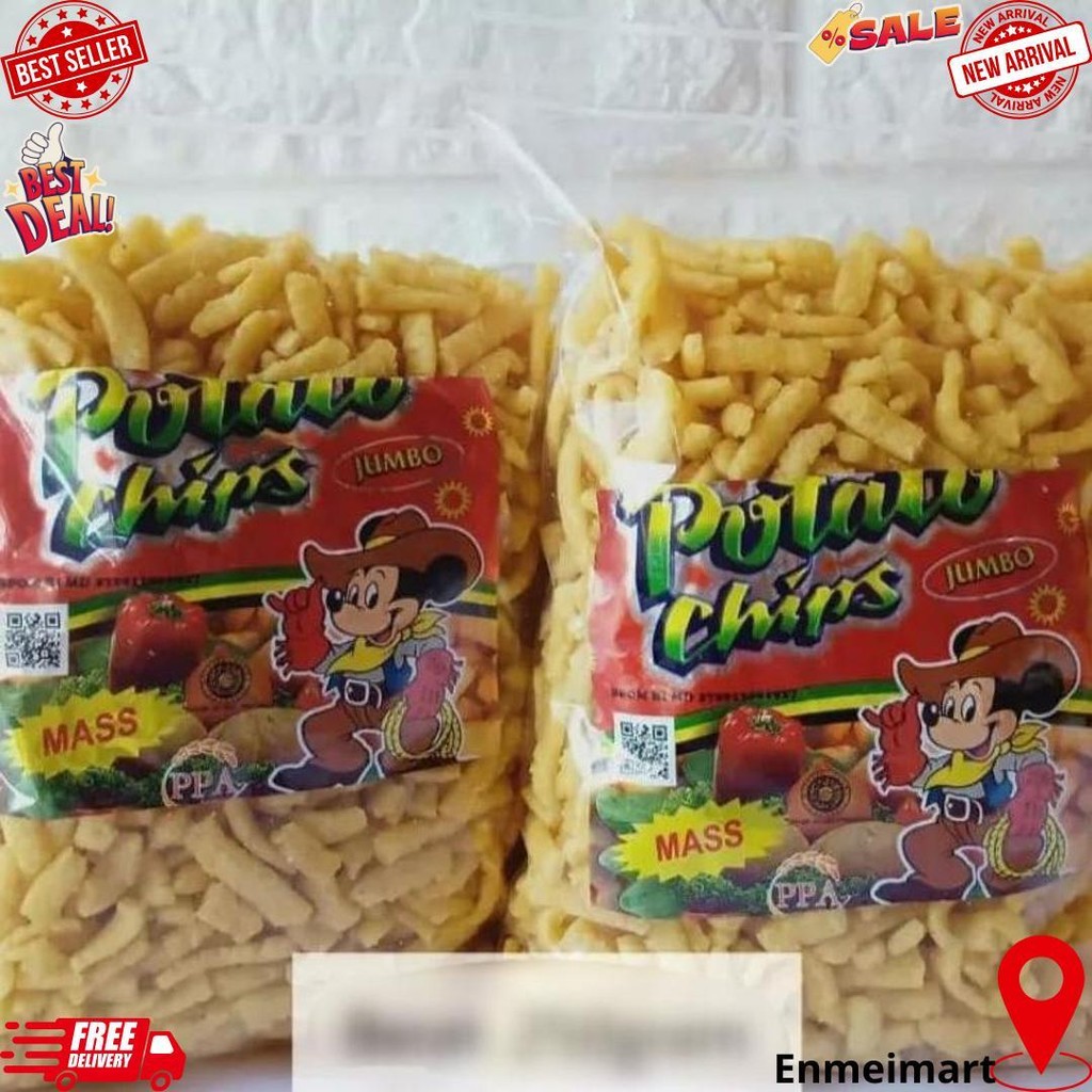 

Potato Chips Ganti Nama Golden Chips Stik Kentang Jajan Jadul Jaman Sd 950 Gram Griya Snack D Promo 3.3
