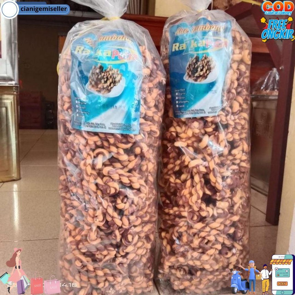 

1Kg Kue Tambang Untir Untir Cemilan Manis D Terlaris