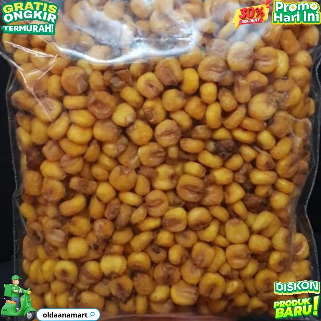 

1Kg Marning Jagung Utuh Asin Gurih Pedas Manis Kiloan Ramadhan Sale