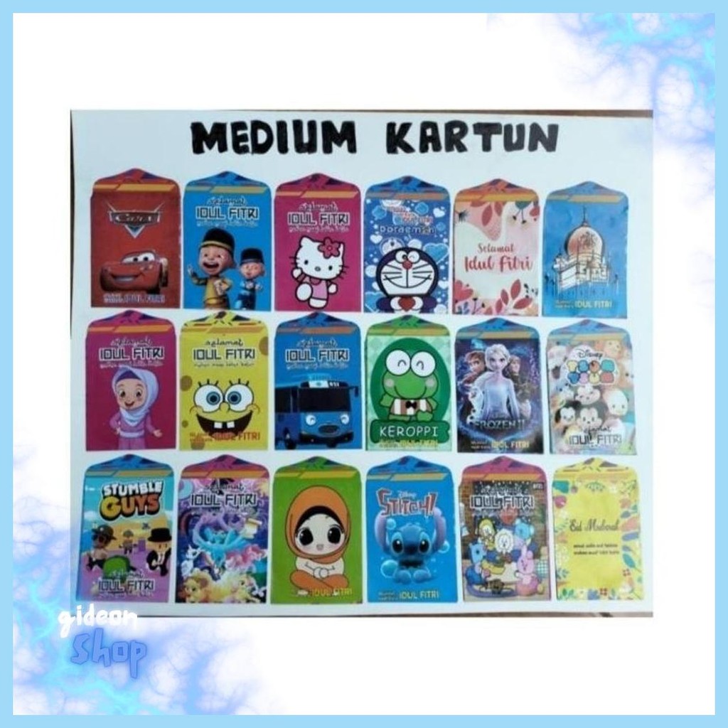 

Amplop Lebaran ( Isi 50Pcs ) Amplop Angpau Lebaran Murah Motif Lucu Murah Bahan Berkualitas Cod