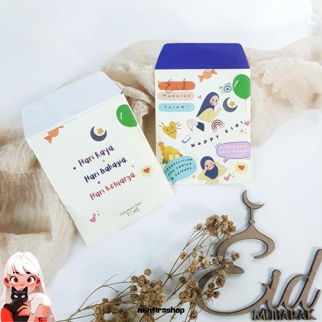 

Amplop Lebaran/Amplop Thr Idul Fitri Isi 10 Pcs/Amplop Angpao Lebaran Kecil Uang Dilipat Kilat