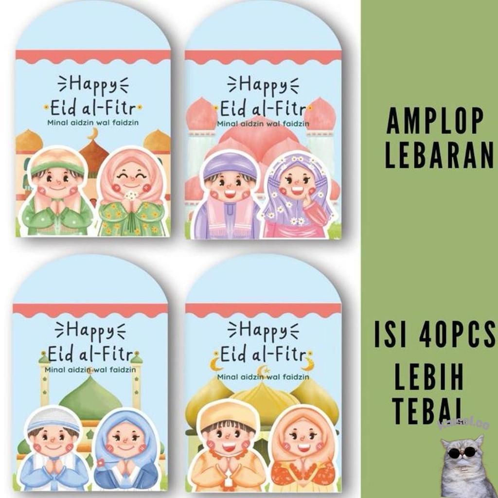 

Amplop Lebaran Isi 40 Pcs Angpao Lebaran Sale