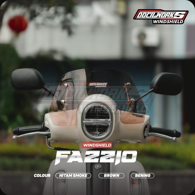 Windshield Yamaha Fazzio | Visor Fazzio | Fazzio | Windshield Fazzio