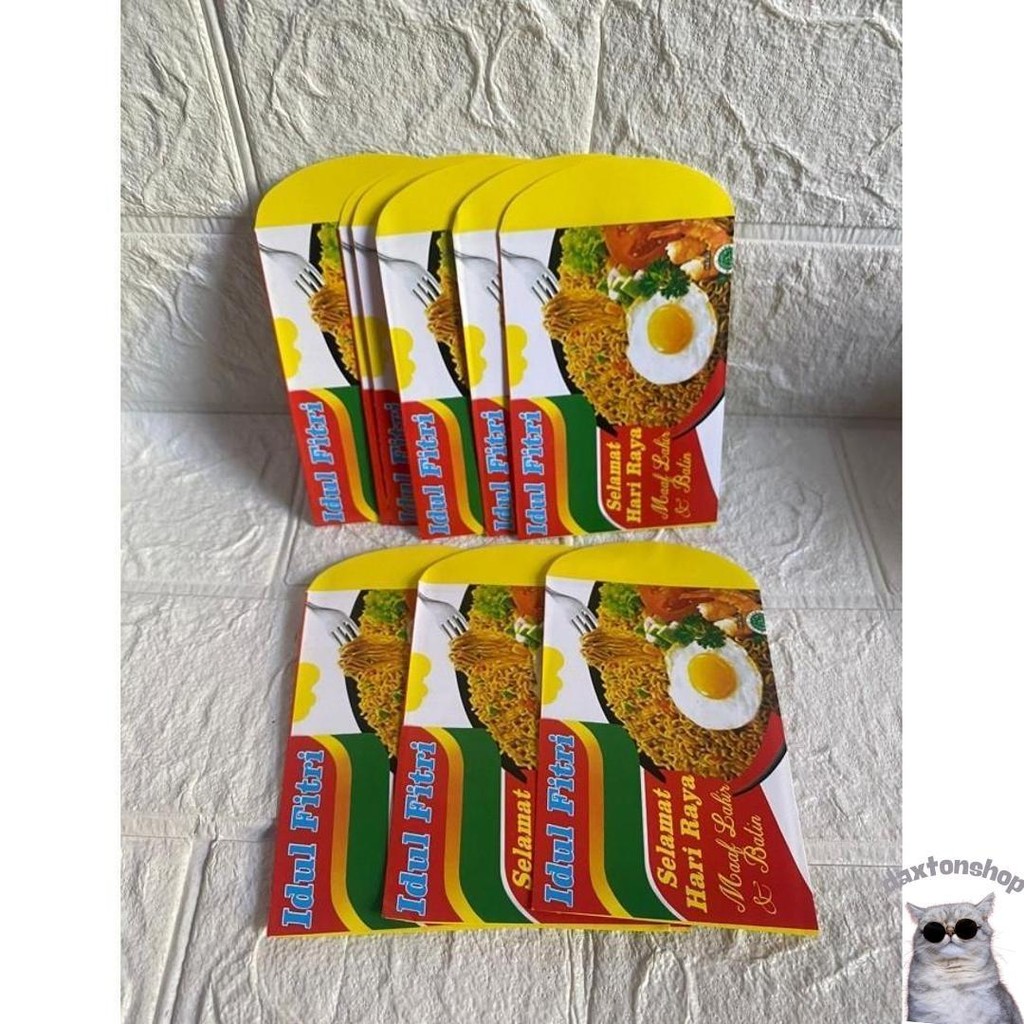 

Amplop Ampau Lebaran Snack Viral 12X7Cm 100 Lembar - Indomie Murah