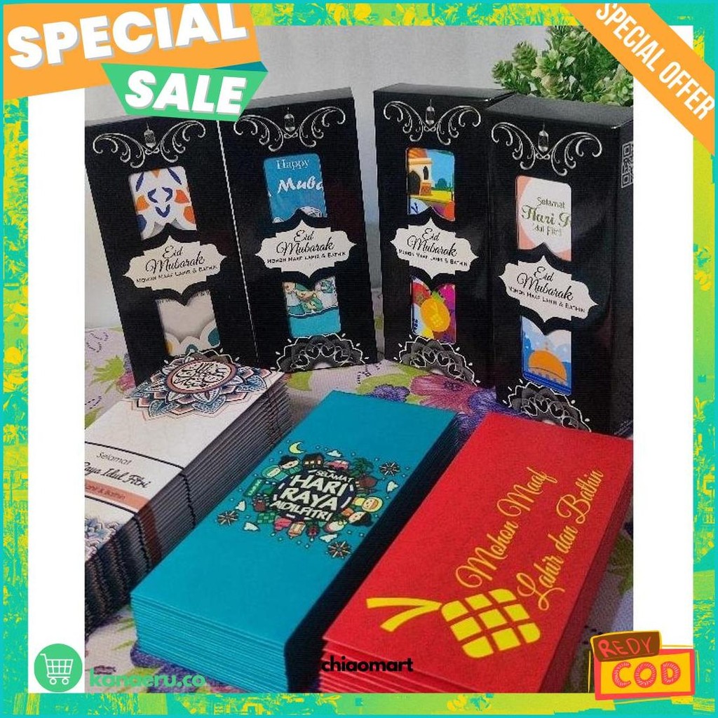 

New Amplop Lebaran Exclusive, Ampau Idul Fitri Gift Thr, Amplop Lebaran Unik Mewah Berkualitas Promo