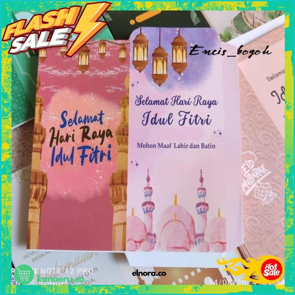 

[100 Lembaran] Amplop Lebaran Jumbo/Panjang Uk 7*18 Cod