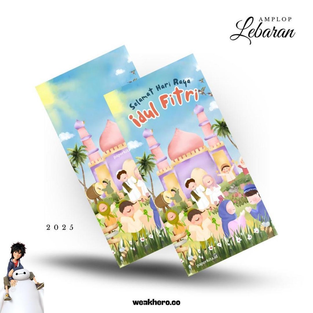 

Amplop Lebaran Panjang Tebal Box Isi 50 Pcs Tema Islami 2025 Kualitas Premium Murah