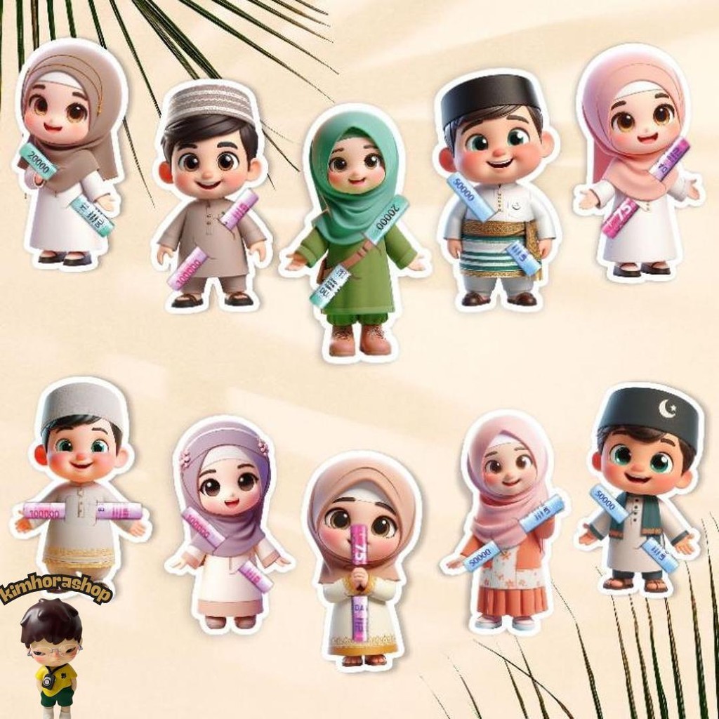 

Amplop Lebaran 2025 3D Gemoy Motif Lucu Diskon