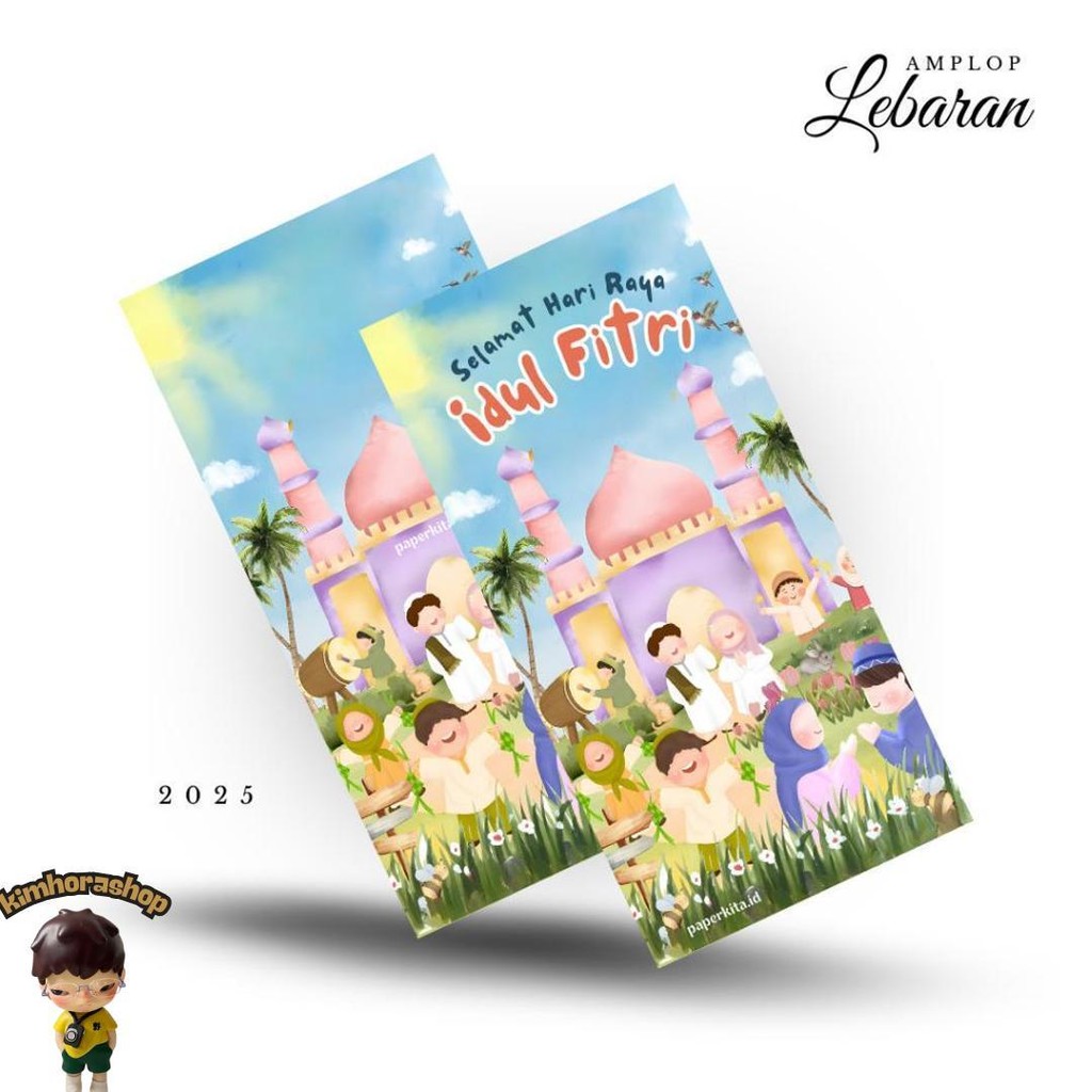 

Amplop Lebaran Panjang Tebal Box Isi 50 Pcs Tema Islami 2025 Kualitas Premium Diskon