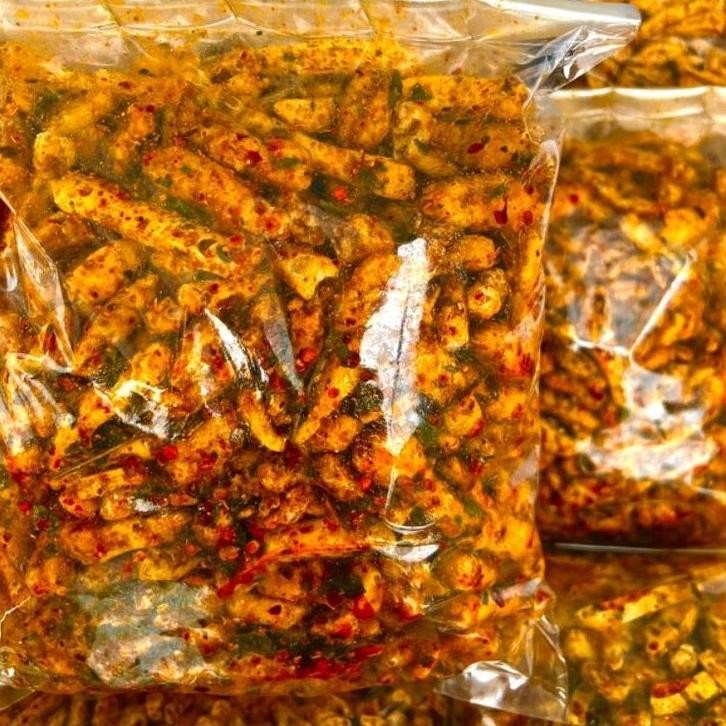 

Basreng pedas daun jeruk 500 Gram