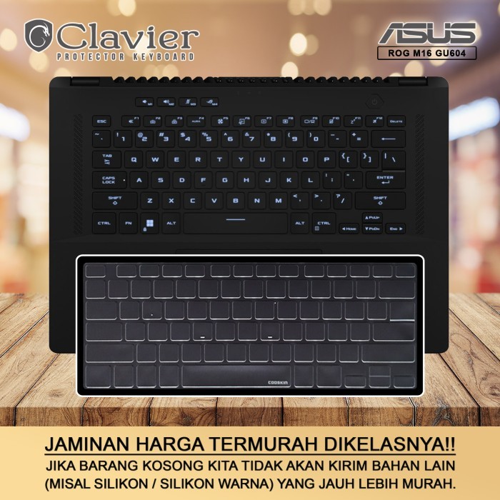 Keyboard Protector Cover Asus ROG Zephyrus M16 GU604 GU604V GU604VI
