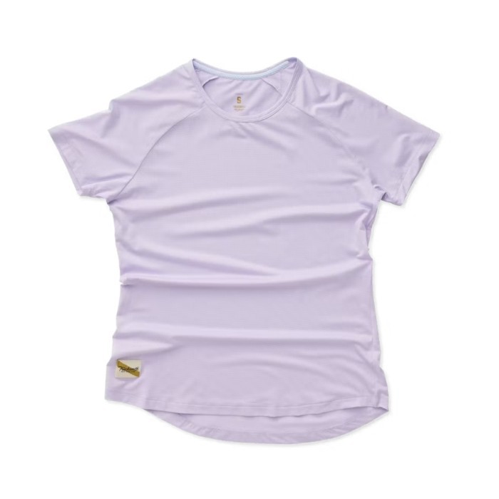 Tracksmith Twilight Tee Women'S Running Tee Original Asli 100%
