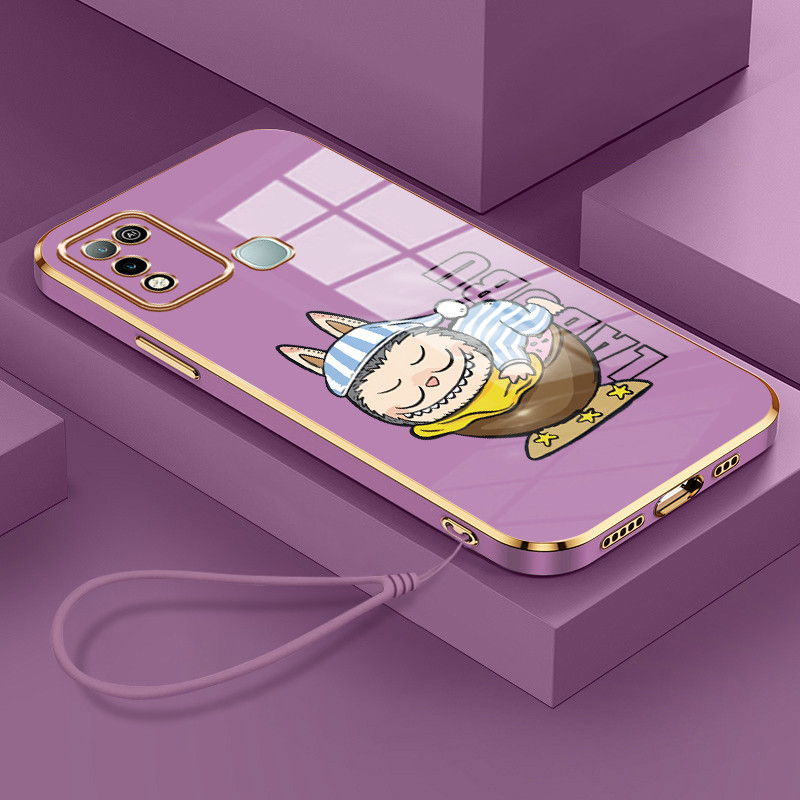 Casing Hp Untuk Infinix Hot 9 Play Hot 10 Play Hot 11 Play Case Casing HP tali lapisan Kesing Siliko