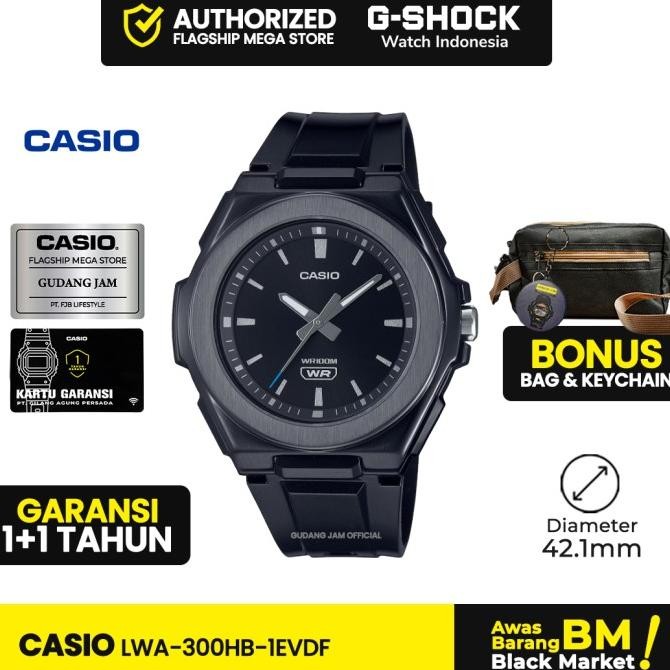 Promo Casio General Lwa-300Hb-1Evdf Lwa-300Hb Lwa-300 Lwa300Hb Lwa 300Hb