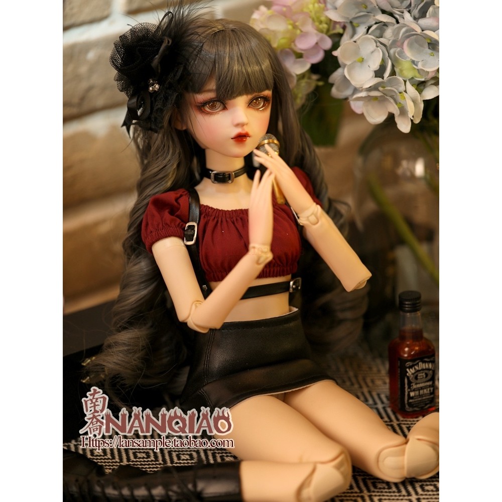 SGS 60cm Kawaii Bjd Ball Jointed Movable Handpainted Makeup Fullset Lolita/Princess Dolls With Cloth