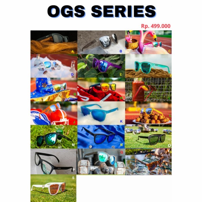 Kacamata Goodr Og Running Sunglasses Kacamata Hitam Sepeda Lari Goodr