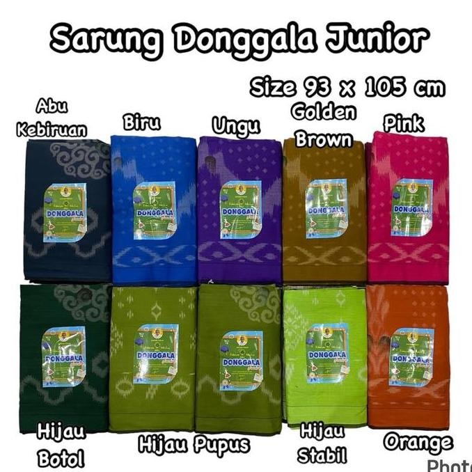 Sarung Anak Donggala Junior Bahan Katun