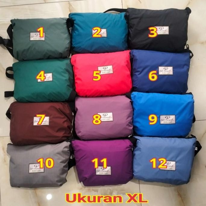 * Jas Hujan Sunflower *